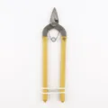 Pinza professionale per gioielli fai da te con manici gialli e molla per lavori artigianali. - Pinze per Gioielli / 1 Pezzo/Confezione / Giallo