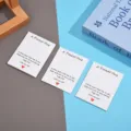 Pocket hug greeting cards with lovely heart patterns and warm blessing text for holiday gifts. - 7*9cm