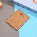 Tarjetas de presentación de joyas con signo del zodiaco Aries de papel kraft minimalista - 7x9cm (1 Pieza)