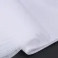 Papier d'emballage floral blanc papier de soie épais pour emballer des bouquets de fleurs. - 50x50cm 38 Feuilles/Paquet / Blanc pur