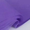 Papier de soie uni et épais pour emballage floral et doublure de bouquet, texture violette. - 50x50cm 38 Feuilles/Paquet / Violet foncé