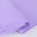 Papier de soie d'emballage floral unicolore épais, matériel pour bouquet violet clair. - 50x50cm 38 Feuilles/Paquet / Mauve Clair