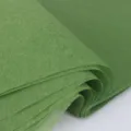 Papier de soie d'emballage floral vert et épais pour bouquet et belle décoration florale. - 50x50cm 38 Feuilles/Paquet / Vert Militaire