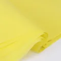 Papier de soie floral unicolore et épais pour l'emballage de bouquets et de cadeaux. - 50x50cm 38 Feuilles/Paquet / Jaune
