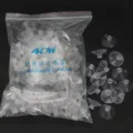 Transparent plastic suction cups with clear storage bag, durable and strong grip for glass. - 4CM Suction Cups (150 Pieces/Pack)