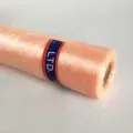 Peach tulle roll for wedding decoration, sheer fabric roll for party or home DIY crafts. - 40m x 75cm / Champagne