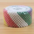 Lot de roulettes d'épingles à tête de perle colorée pour couture, loisirs créatifs. - Grand (480 Pièces/Paquet) / Coloré
