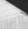 Waterdicht bloemeninpakpapier met mistige zijdestreep voor het inpakken van mooie boeketten - Verpakking van 20 / Wit