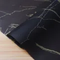 Black and gold marble floral wrapping paper roll for bouquet and gift packaging 20pcs - 20 Sheets/Pack (56x55cm) / Magic Black