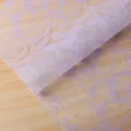 Papel de envolver floral mate, papel impermeable para ramos de rosas y arreglos florales DIY. - 20 Piezas/Paquete / Violeta Claro