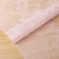 Papel de envolver floral mate rosa impermeable para empaquetar ramos de regalo DIY. - 20 Piezas/Paquete / Rosa Claro
