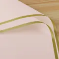 Pink waterproof floral wrapping paper with gold border for bouquet packaging, 20 sheets. - Gold Rim Jelly Film 20 Sheets/Pack (56x52cm) / Rose Pink