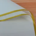 Waterproof floral wrapping paper with golden edge, translucent jelly film for bouquet packaging. - Gold Rim Jelly Film 20 Sheets/Pack (56x52cm) / Silver Foil