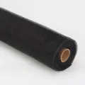 Rouleau de filet floral noir pour emballage de bouquet, matériel d'emballage de fleuriste. - 10 yards * 50 cm / Noir
