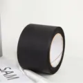 Rollo de cinta de tela negra cinta adhesiva resistente cinta de reparación material de embalaje - Cinta Negra Lisa