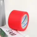 Rollo de cinta adhesiva roja para material de escritura ceremonia de apertura decoración - Cinta Roja Lisa