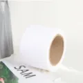 Rollo de cinta de lona blanca para manualidades, envoltorio de regalos y materiales de pancarta. - Cinta Blanca en Rollo