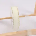 Yellow Lace Ribbon Roll Flower Gift Wrapping Craft Trim DIY Fabric Ribbon Tape - Beige
