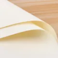 Einfarbiges Blumenverpackungspapier Oya Papier Blumenstrauß Verpackungsmaterial für Dekoration - Milchiges Gelb