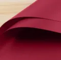 Burgundy floral wrapping paper roll, premium waterproof Oya paper for DIY bouquet packaging. - Rich Red