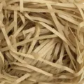 Kraft sminuzzata rafia per scatole regalo, scatole di caramelle nuziali e decorazioni floreali. - 100g/Confezione / colore pelle di mucca