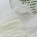 Papier d'emballage de fleurs froisse blanc impereable DIY materiau pour bouquet floral - 150x50cm 5 Feuilles/Paquet / Crème