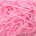 Carta di riempimento rosa triturata per scatole regalo e decorazioni di nozze. - 100g/Confezione / Rosa