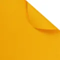 Papier d'emballage de fleurs jaune uni imperméable pour bouquet cadeau de Saint-Valentin - Paquet de 10 Feuilles 57x57cm / Gingembre Doré