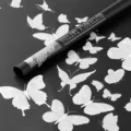 Ensemble autocollants tatouages papillon imperméables pour bricolage et décoration. - Noir profond
