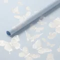 Papier d'emballage de fleurs étanche papillon bleu film gelée matériel d'emballage de bouquet - Bleu Bulle