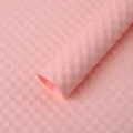 Papier d'emballage pour fleurs gaufré rose imperméable matériel de bouquet floral - Lot de 10 feuilles / Rose de Cristal