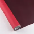 Papier d'emballage de fleurs impermeable film plastique BOPP pour bouquets floraux pro - 56cmx10yd/Rouleau / Bordeaux et Rouge