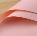Pink floral wrapping paper double color Ouyuan bouquet material for DIY craft project. - Charming Pink