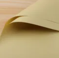 Dual-color floral wrapping paper for DIY bouquet arrangement, premium waterproof supply. - Light Kraft
