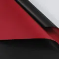 Zweiseitiges wasserdichtes Blumenverpackungspapier schwarz und rot DIY Blumenstrauß Material - Ouyah Papier 20 Blatt / Schwarz / Burgunderrot