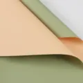 Zweifarbiges Blumen-Verpackungspapier Pfirsich und Gruen Ouyapaper Blumenstrauss DIY - Ouyah Papier 20 Blatt / Champagner / Matcha
