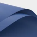 Papier d'emballage de fleurs étanche bleu couleur unie papier Oya matériel d'emballage cadeau - Bleu Jazz