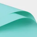 Variante de papier d'emballage floral étanche vert menthe pour de beaux bouquets et cadeaux. - Bleu Sarcelle