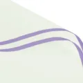 Waterproof flower wrapping paper BOPP plastic frosted film with purple border for bouquets. - Wrapping Paper - 55x54cm/Sheet / Light Purple