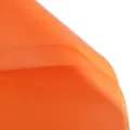 Oranje waterdicht bloemeninpakpapier, effen kleur BOPP plastic bloemboeket verpakkingsmateriaal. - 20 Vellen (56x54cm) / Mandarijn