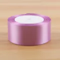 4cm lila Satinband Rolle fuer Blumenverpackung Geschenkverpackung und DIY Handwerk - 25 Yards Pro Rolle / Fuchsie