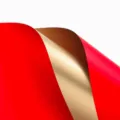 Waterdicht bloemeninpakpapier rood en goud BOPP folie voor DIY boeket cadeau verpakking. - Voordeelverpakking 20 Vellen / Rood