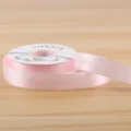 2.5cm pink ribbon with English letter print, ideal for gift wrapping, flower bouquets, and crafts. - just for you 2.5CM*30 Yards/Roll / Light Pink