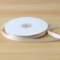 1cm beige love forever printed ribbon for floral gift wrapping and craft DIY decoration. - 1cm*32yd/Roll (love forever) / Off White