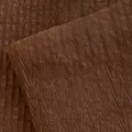 Papier d'emballage de fleurs imperméable plissé marron matériel de bricolage pour bouquet - Café
