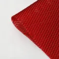 Papier d'emballage floral rouge en nid d'abeille, papier d'art ajouré pour doublure de bouquet. - 10 Feuilles/Paquet 40*50CM / Rouge Cerise