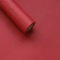 Rouleau de papier cadeau rouge imperméable pour bouquets de fleurs et fournitures de fleuriste. - Rouleau 57cmx10yds / Rouge Maya
