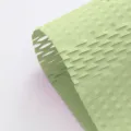 Papier d'emballage en nid d'abeille vert clair, maille extensible pour fleurs. - 10 Feuilles/Paquet 40*50CM / Vert matcha