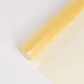 Yellow cellophane wrapping paper roll for flower bouquets and gift packaging materials. - Roll (57cmx10m) / Yellow-Orange