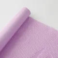Papier d'emballage floral violet en résille nid d'abeille, papier artistique perforé. - 50cm*10 Yards/Rouleau / Violet de Brume